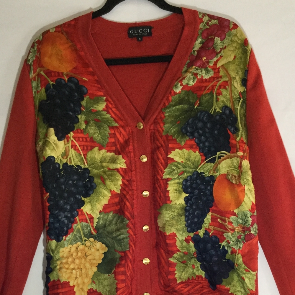 Gucci Silk Red Women's Sweater